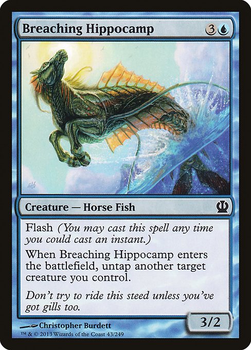 Breaching Hippocamp from Theros