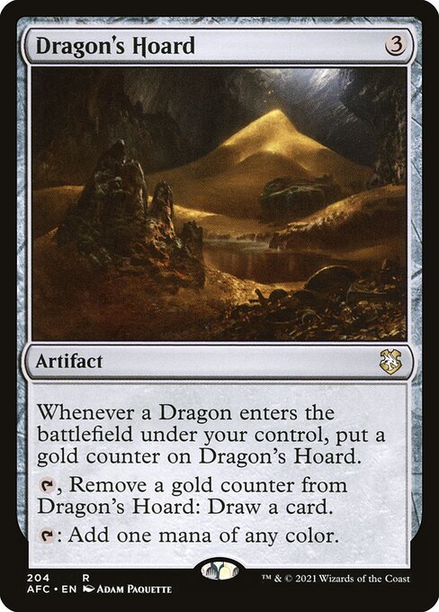 Dragon's Hoard from Forgotten Realms Commander