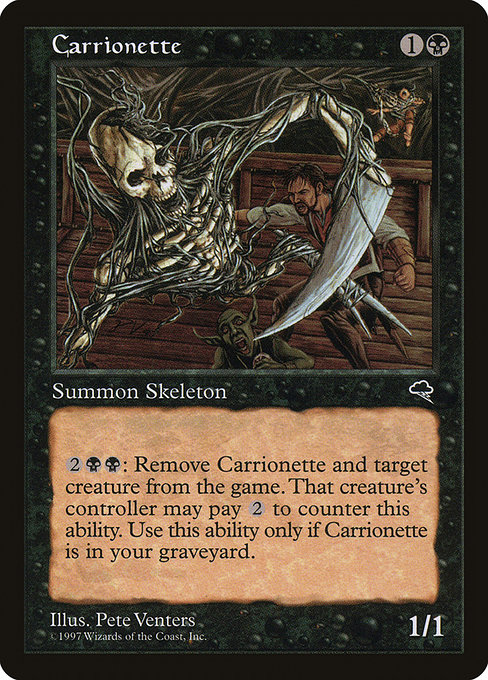 Carrionette highlighted card art