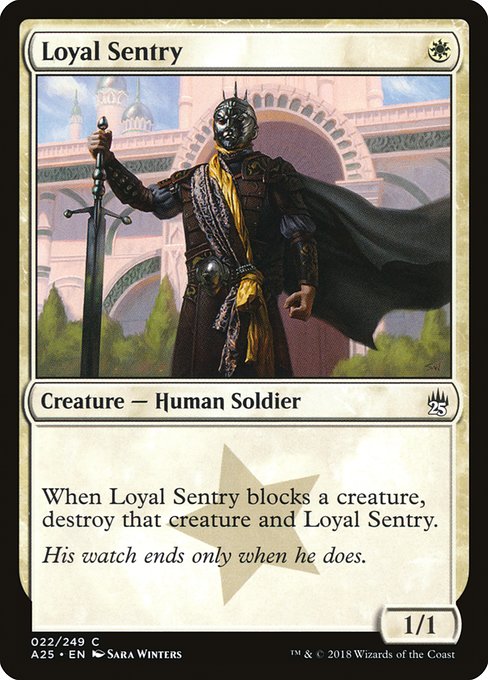 Loyal Sentry from Masters 25
