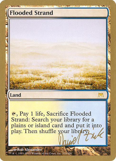 Flooded Strand from World Championship Decks 2003