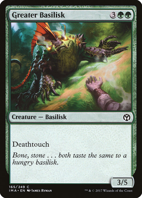 Greater Basilisk from Iconic Masters