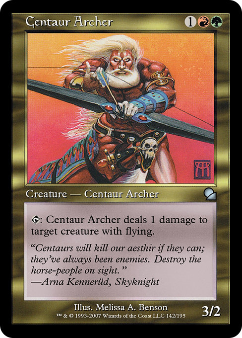 Centaur Archer highlighted card art