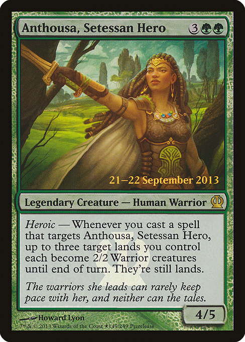 Anthousa, Setessan Hero from Theros Promos