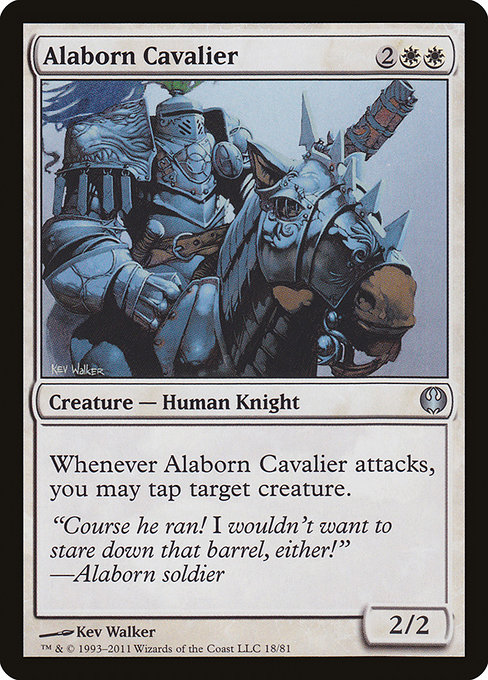 Alaborn Cavalier highlighted card art