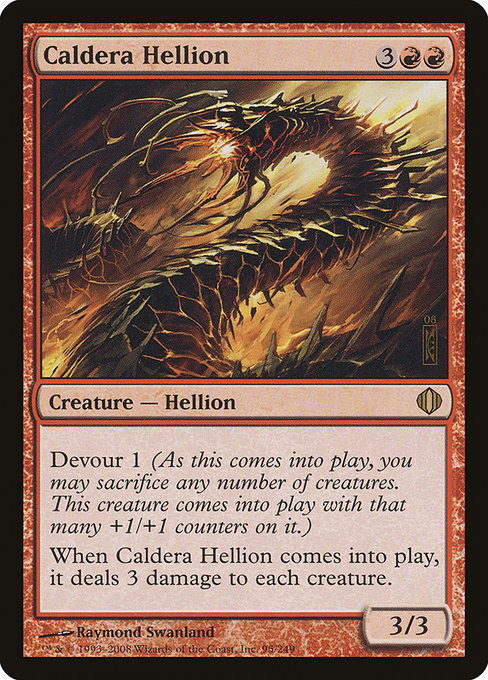 Caldera Hellion highlighted card art