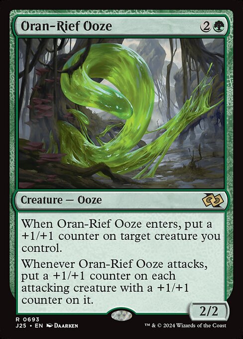 Oran-Rief Ooze highlighted card art