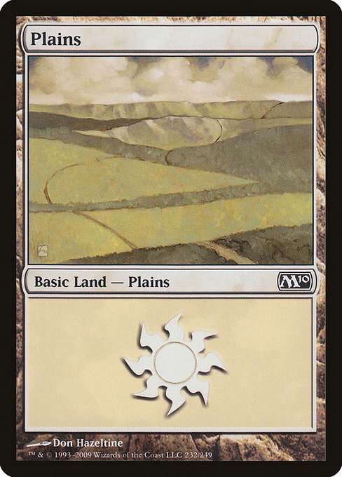 Plains from Magic 2010