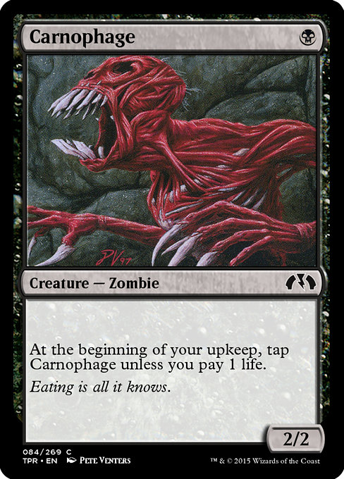 Carnophage highlighted card art