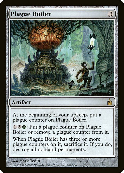 Plague Boiler from Ravnica: City of Guilds