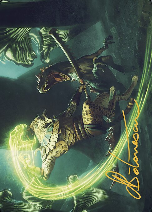 Contest of Claws // Contest of Claws from The Lost Caverns of Ixalan Art Series