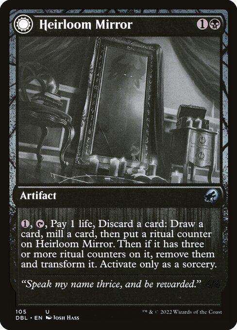 Heirloom Mirror // Inherited Fiend from Innistrad: Double Feature