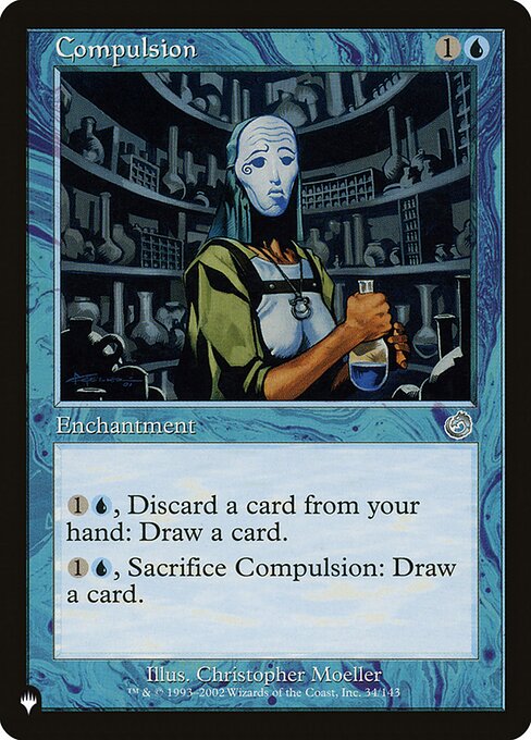 Compulsion highlighted card art