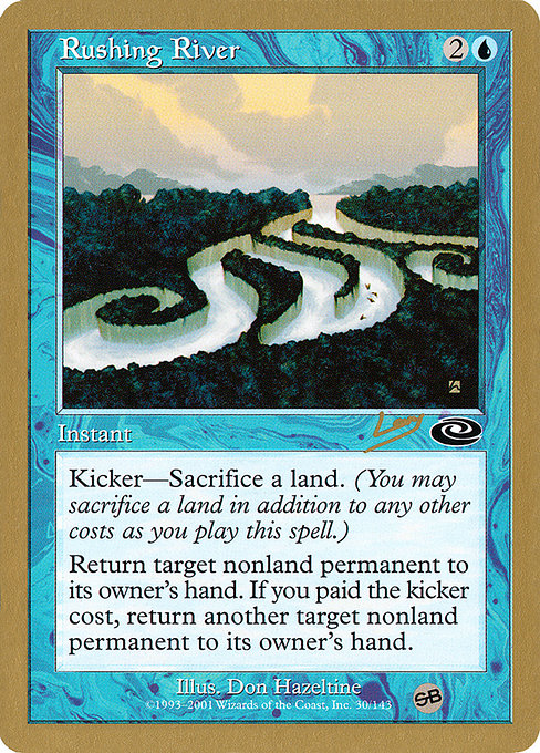 Rushing River from World Championship Decks 2002
