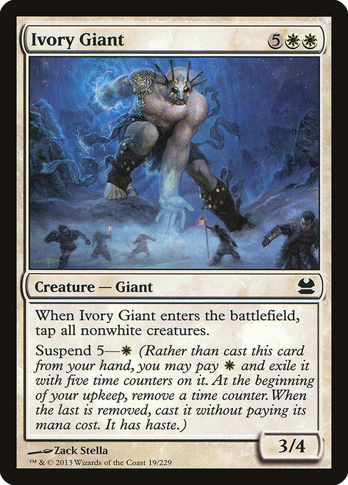 Ivory Giant from Modern Masters
