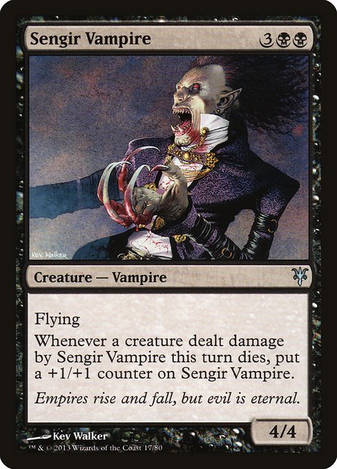 Sengir Vampire from Duel Decks: Sorin vs. Tibalt