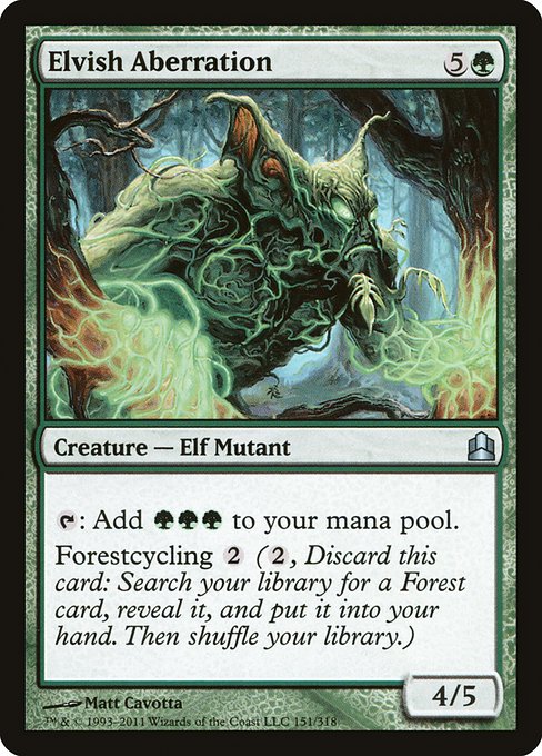 Elvish Aberration from Commander 2011
