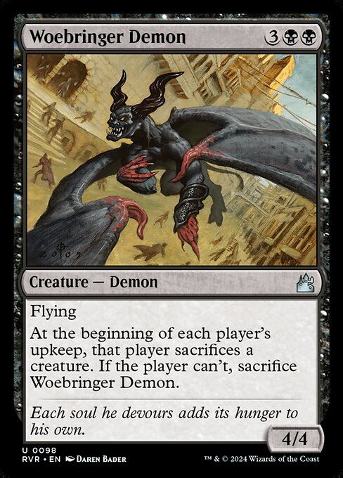 Woebringer Demon highlighted card art