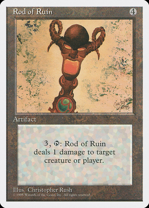 Rod of Ruin from Fourth Edition