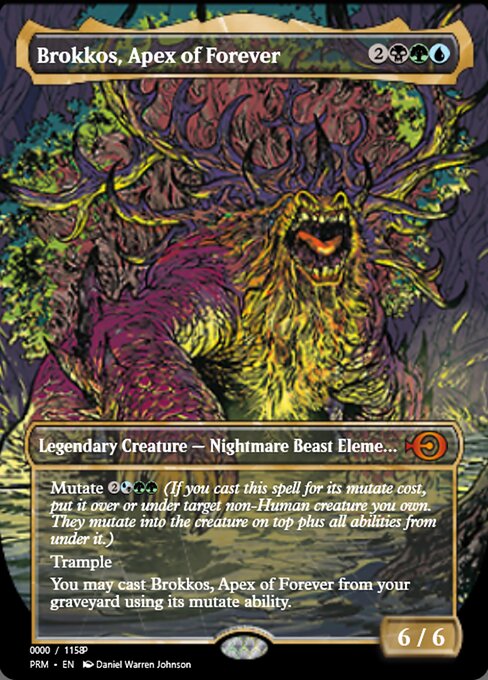 Brokkos, Apex of Forever from Magic Online Promos
