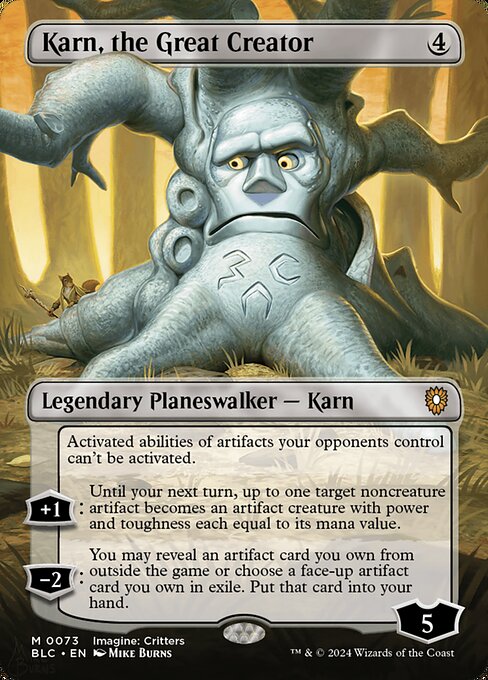 Karn, the Great Creator highlighted card art
