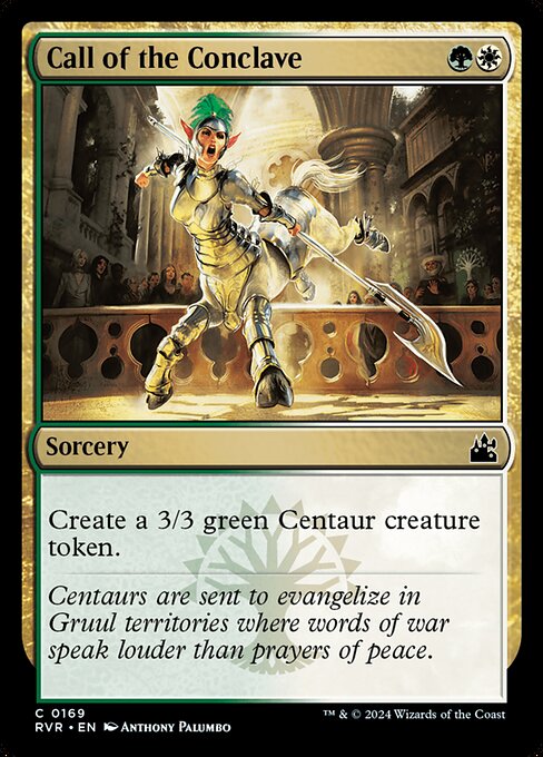 Call of the Conclave from Ravnica Remastered