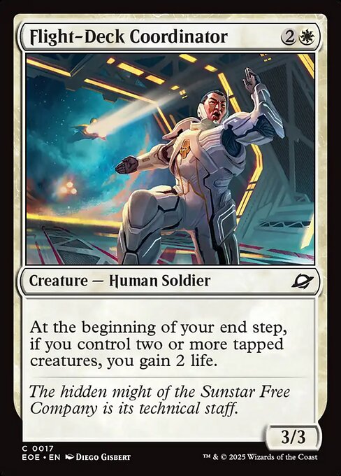 Flight-Deck Coordinator highlighted card art