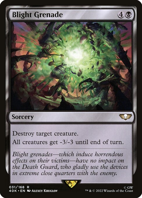 Blight Grenade highlighted card art