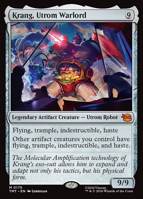 Krang, Utrom Warlord from Teenage Mutant Ninja Turtles