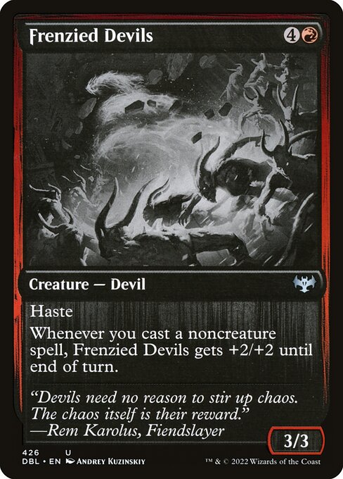 Frenzied Devils highlighted card art