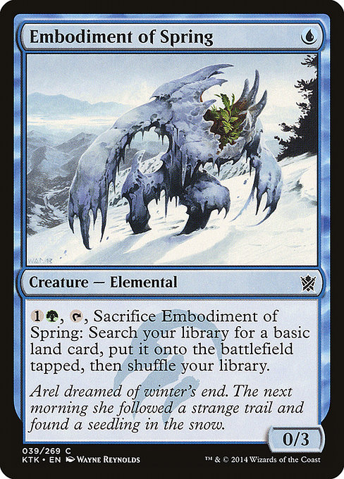 Embodiment of Spring from Khans of Tarkir