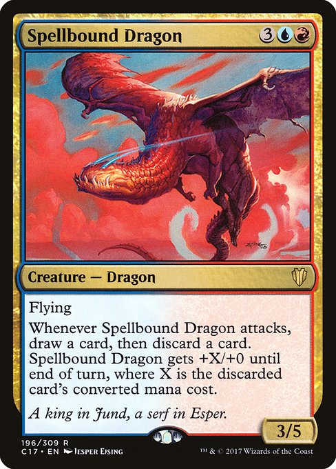 Spellbound Dragon from Commander 2017