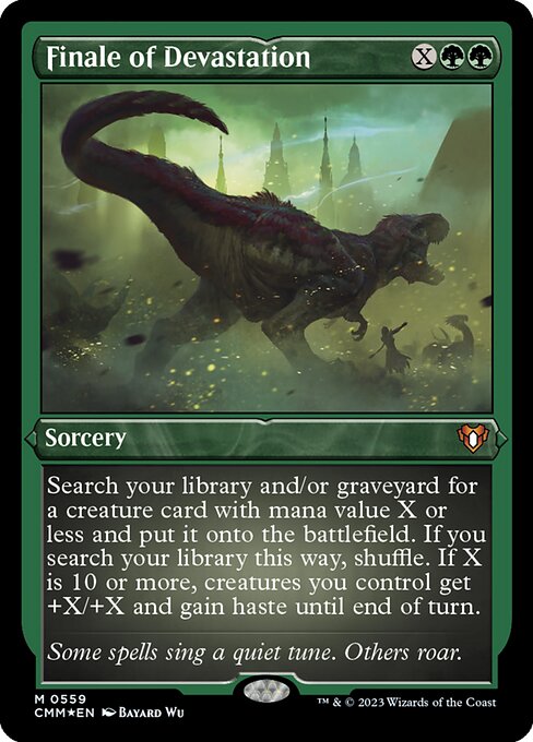 Finale of Devastation highlighted card art