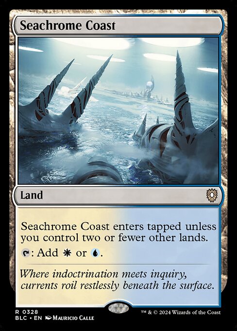 Seachrome Coast highlighted card art