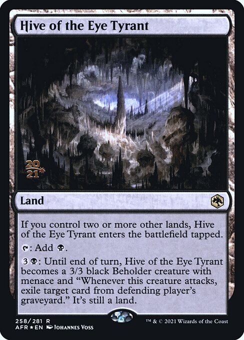 Hive of the Eye Tyrant from Adventures in the Forgotten Realms Promos