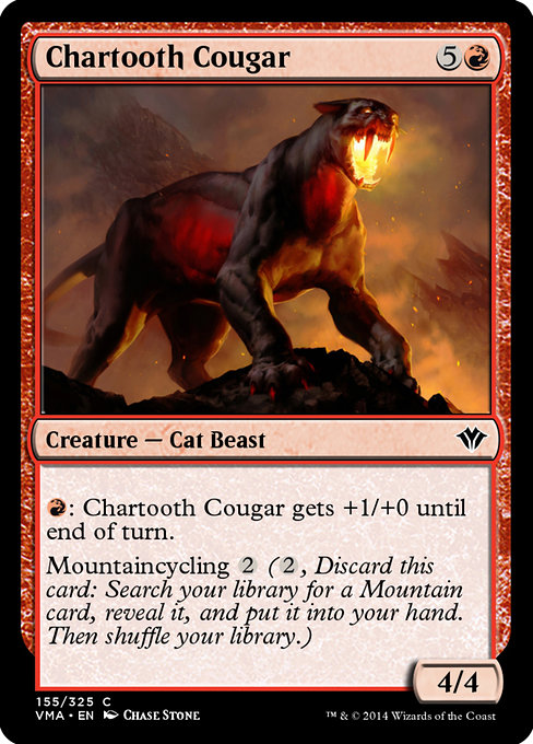 Chartooth Cougar from Vintage Masters