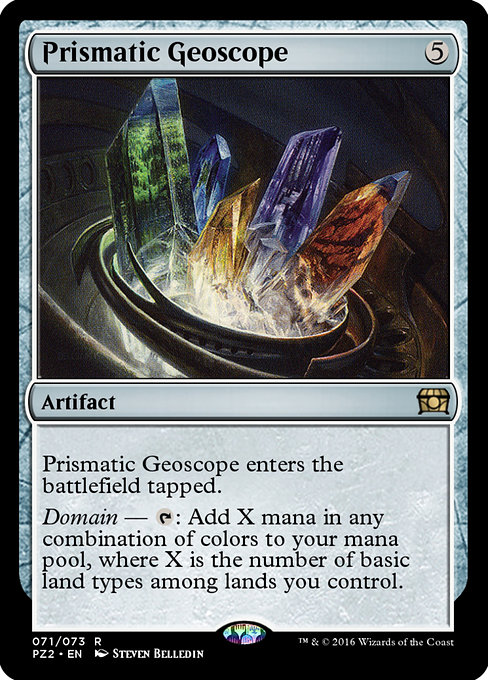 Prismatic Geoscope from Treasure Chest