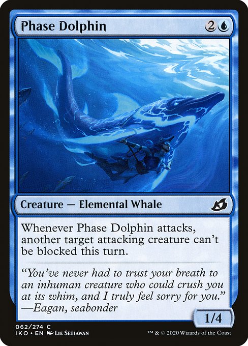 Phase Dolphin highlighted card art