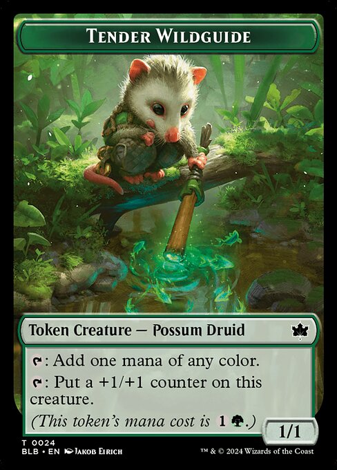 Tender Wildguide highlighted card art