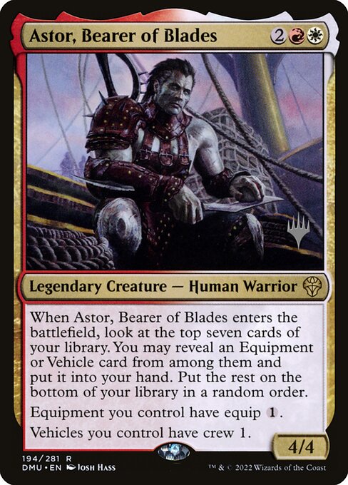 Astor, Bearer of Blades from Dominaria United Promos