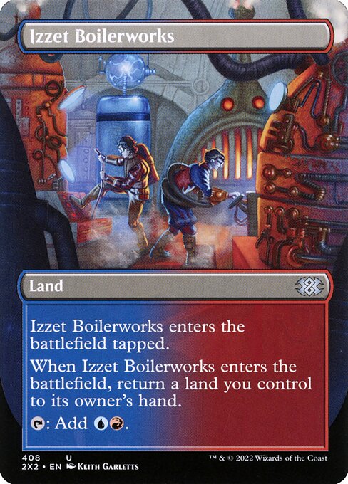 Izzet Boilerworks from Double Masters 2022