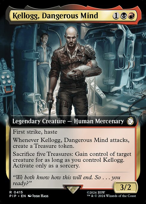 Kellogg, Dangerous Mind highlighted card art