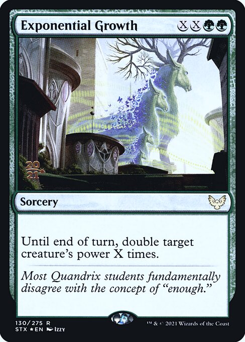 Exponential Growth from Strixhaven: School of Mages Promos