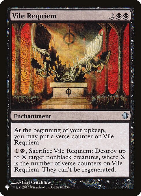 Vile Requiem from The List