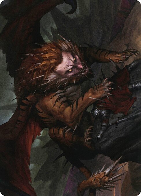 Manticore // Manticore from Adventures in the Forgotten Realms Art Series