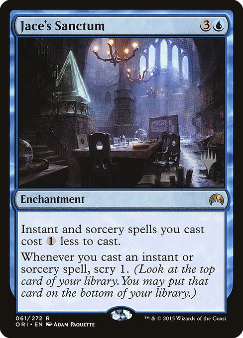 Jace's Sanctum highlighted card art