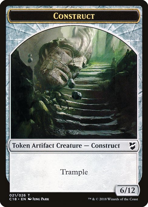 Construct from Commander 2018 Tokens