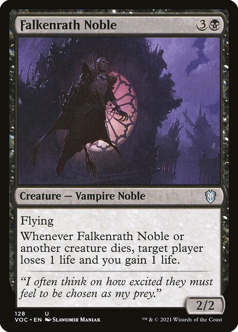 Falkenrath Noble from Crimson Vow Commander