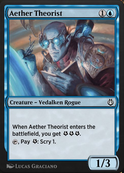 Aether Theorist highlighted card art