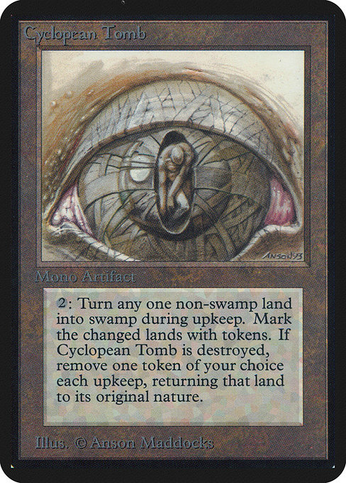 Cyclopean Tomb from Limited Edition Alpha